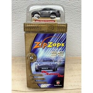 Vtg Zip Zaps Aston Martin V12 Vanquish 007 Die Another Day RC Micro Car Kit